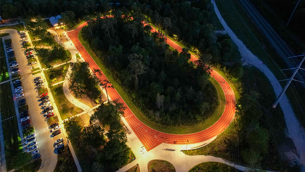 memorial park running complex